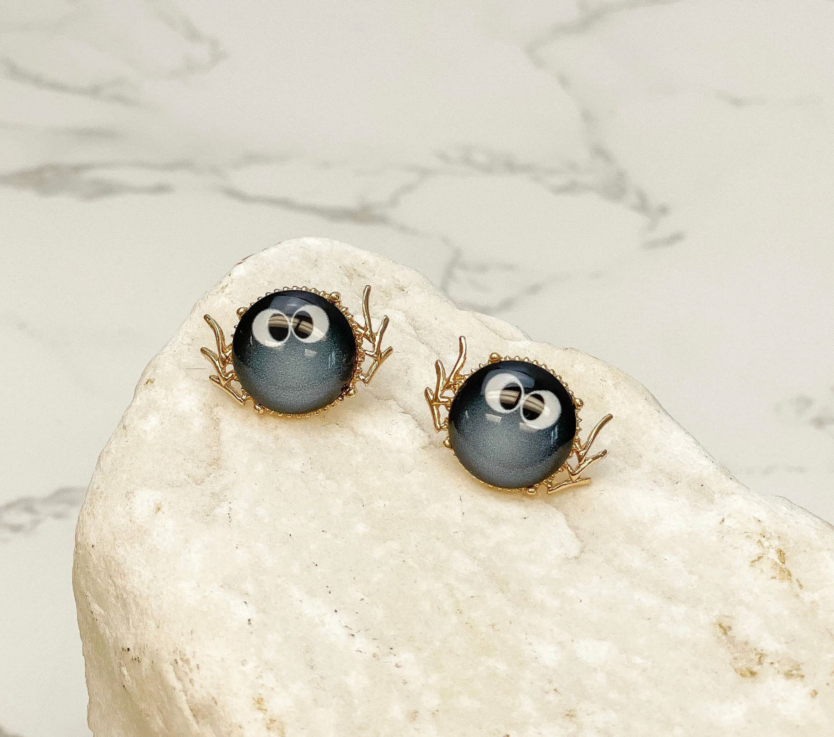 Spider Printed Studs