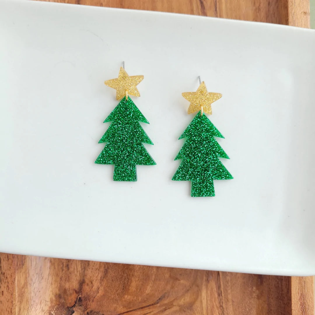 Christmas Tree Earrings