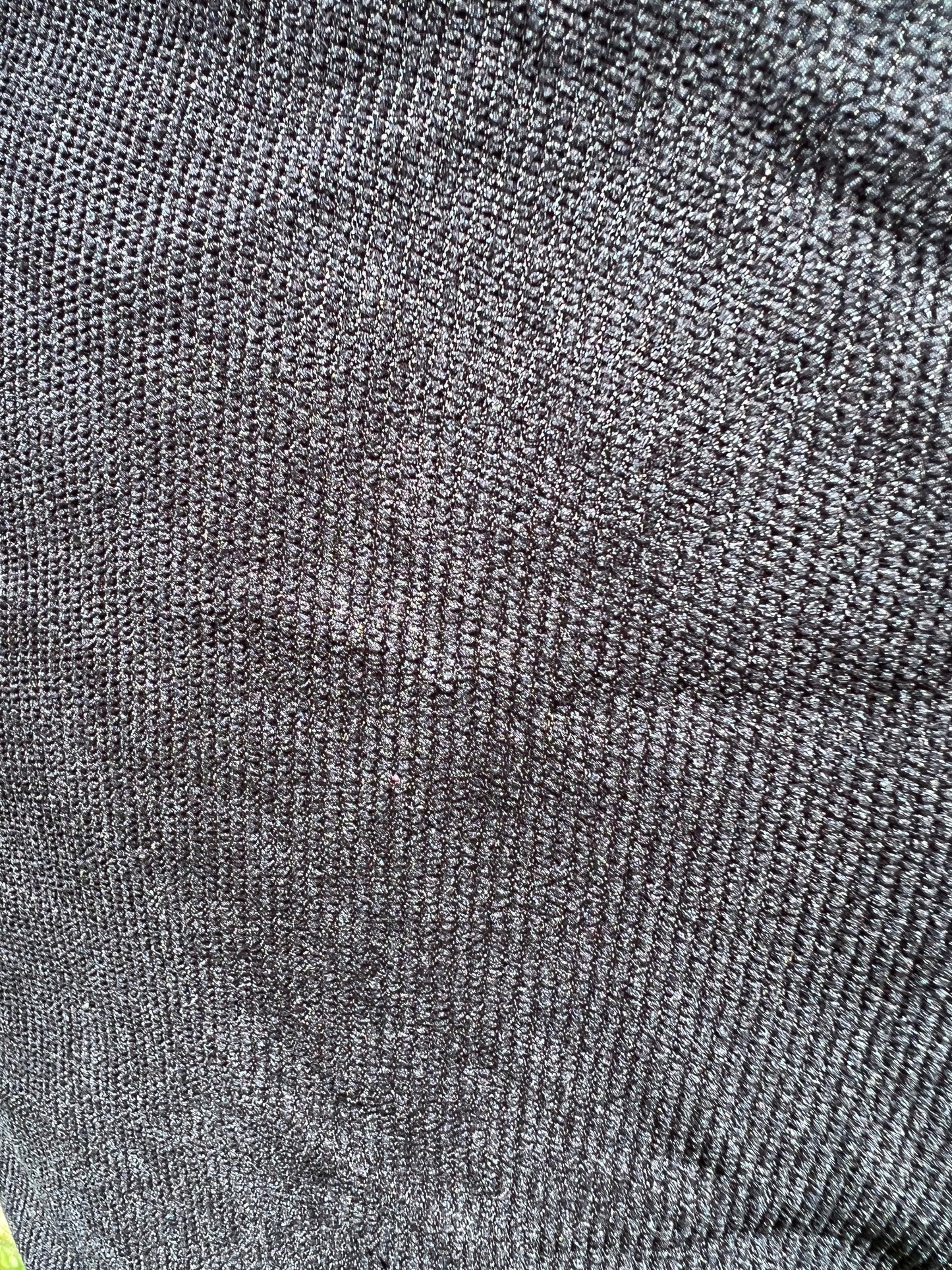 Black  Pocketed Knit Shorts